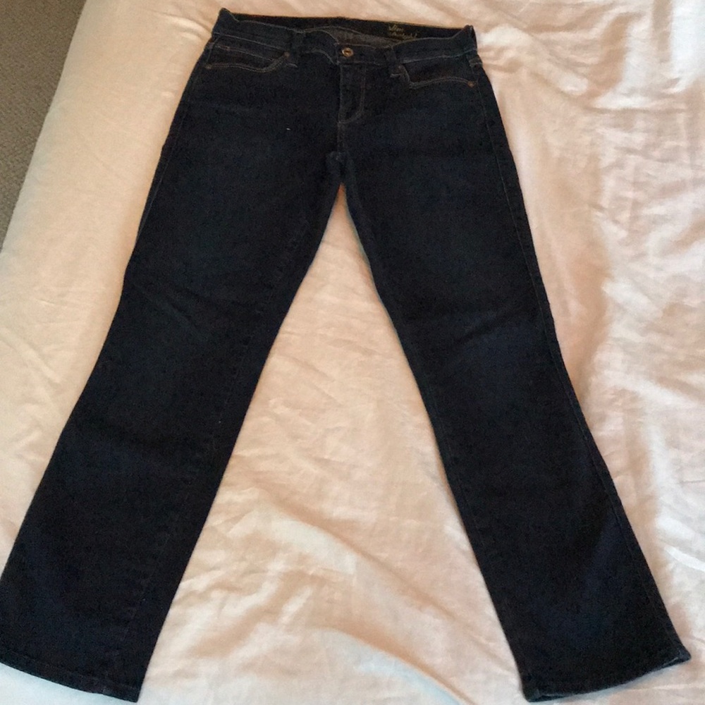 7 For All Mankind Slim Straight Ankle Size 26